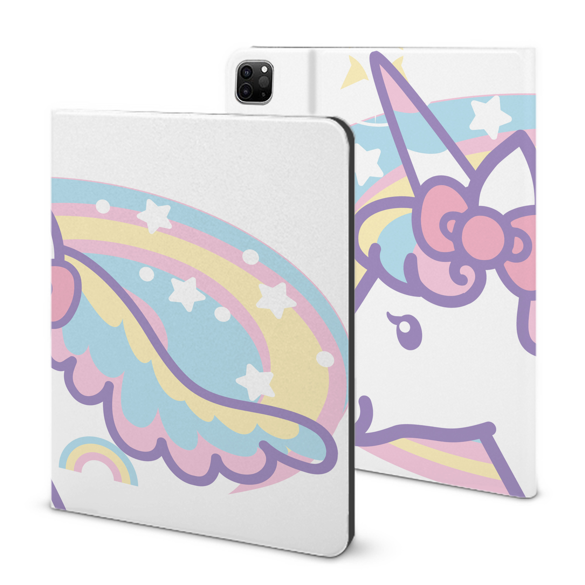 （画像用） Hello Kitty ハローキティ IPad ケース ブック型 PUレザー TPU 耐衝撃 軽量 薄型 ペン収納なし 全面保護 IPad 各モデル対応